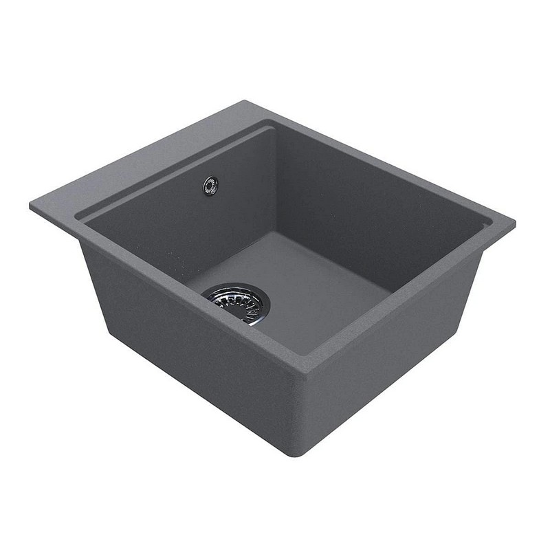 Кухонна мийка LAGOON 420 gray mirastone Miraggio