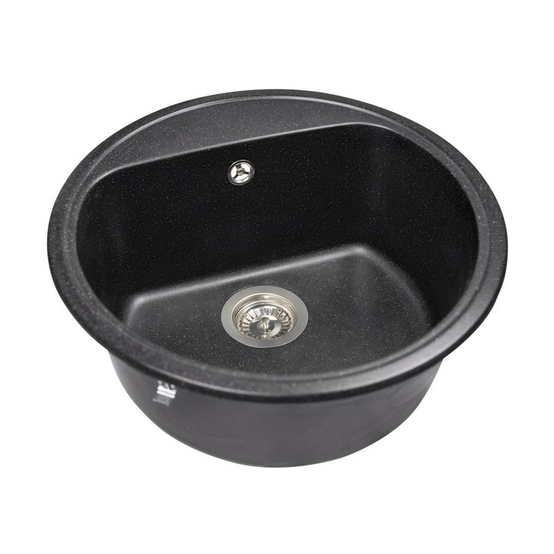 Кухонна мийка MALIBU black shine mirastone Miraggio Кухонна мийка MALIBU black shine mirastone Miraggio
