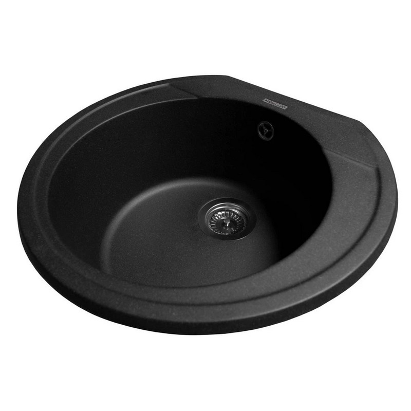 Кухонна мийка TULUZA black shine mirastone Miraggio