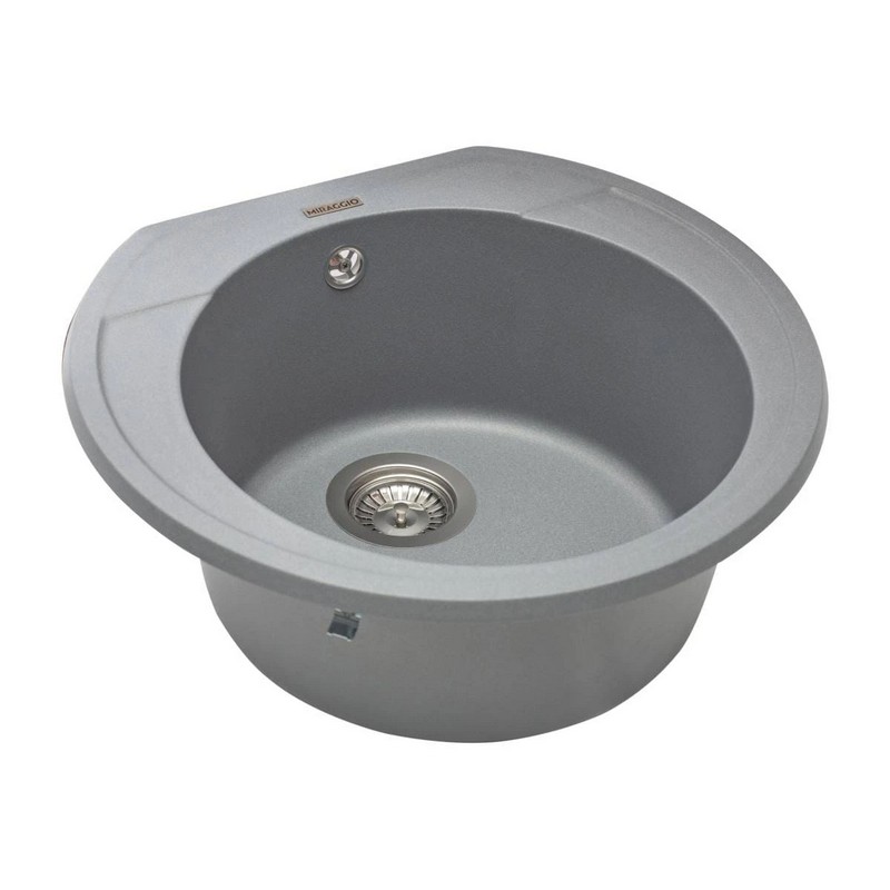 Кухонна мийка TULUZA gray mirastone Miraggio Кухонна мийка TULUZA gray mirastone Miraggio