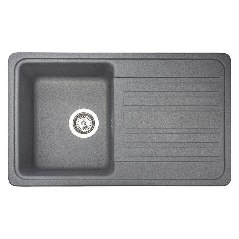 Кухонна мийка VERSAL gray mirastone Miraggio Кухонна мийка VERSAL gray mirastone Miraggio