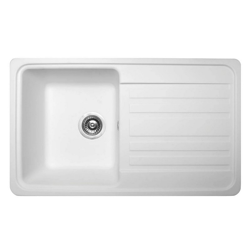 Кухонна мийка VERSAL white mirastone Miraggio Кухонна мийка VERSAL white mirastone Miraggio