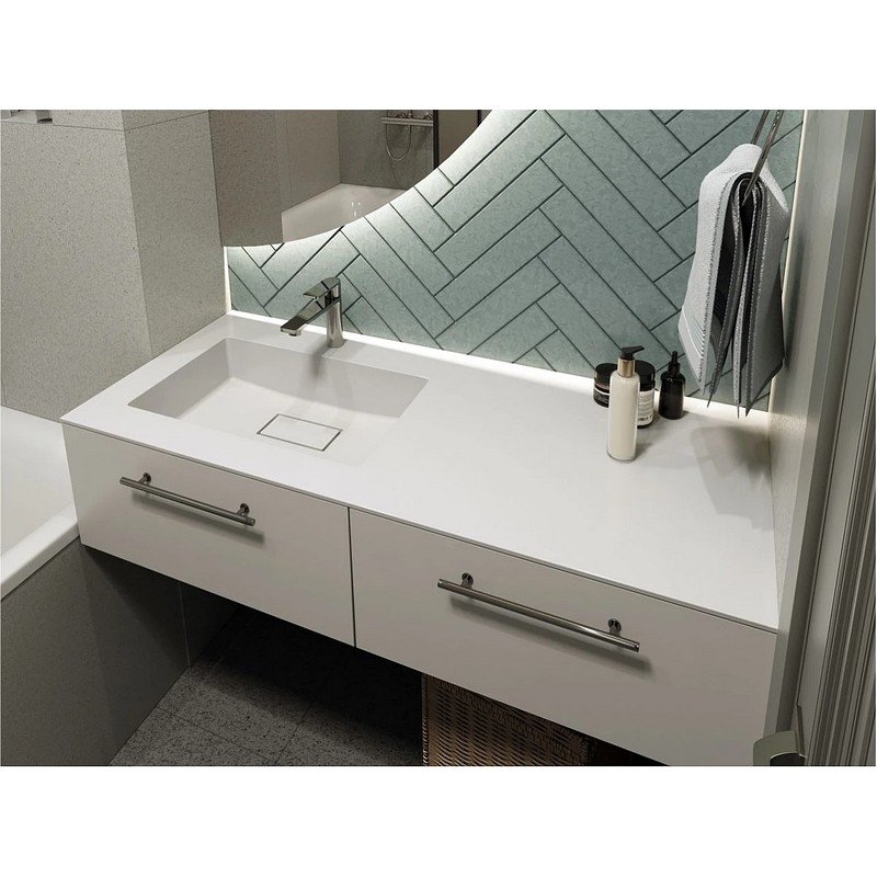 Умивальник ERICA 1200 L miramarble Miraggio Умивальник ERICA 1200 L miramarble Miraggio