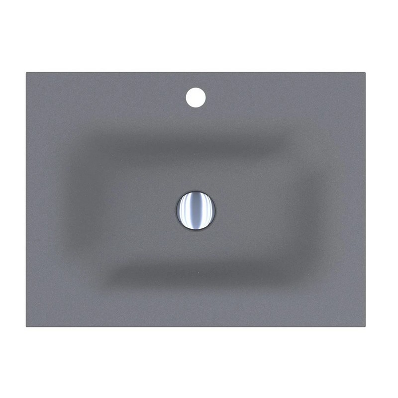 Умивальник JESSEL 600 MIRASTONE gray mirastone Miraggio Умивальник JESSEL 600 MIRASTONE gray mirastone Miraggio