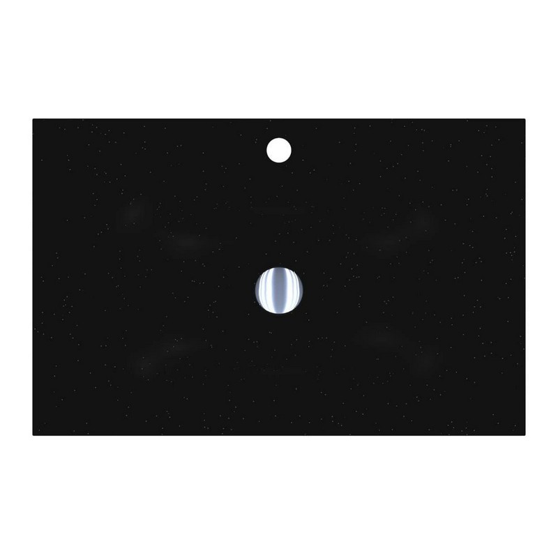 Умивальник JESSEL 700 MIRASTONE black shine mirastone Miraggio Умивальник JESSEL 700 MIRASTONE black shine mirastone Miraggio