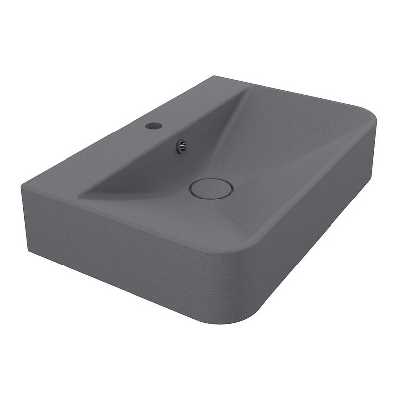 Умивальник CHAMONIX MIRASTONEgray mirastone Miraggio