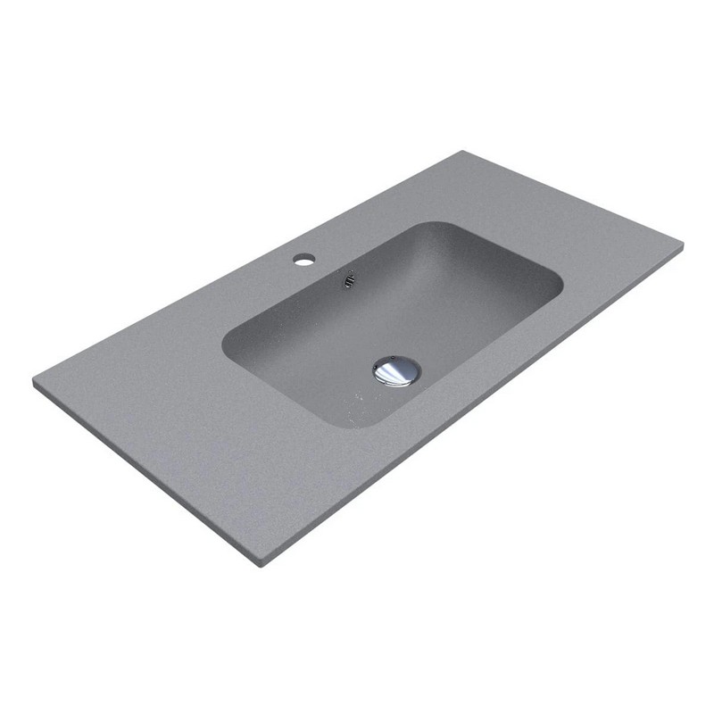 Умивальник DELLA 900 MIRASTONE gray mirastone Miraggio Умивальник DELLA 900 MIRASTONE gray mirastone Miraggio