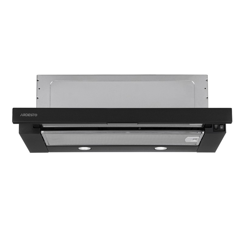 Витяжка телескопічна HT-F700MBL 60см, 450м3ч, чорний Ardesto