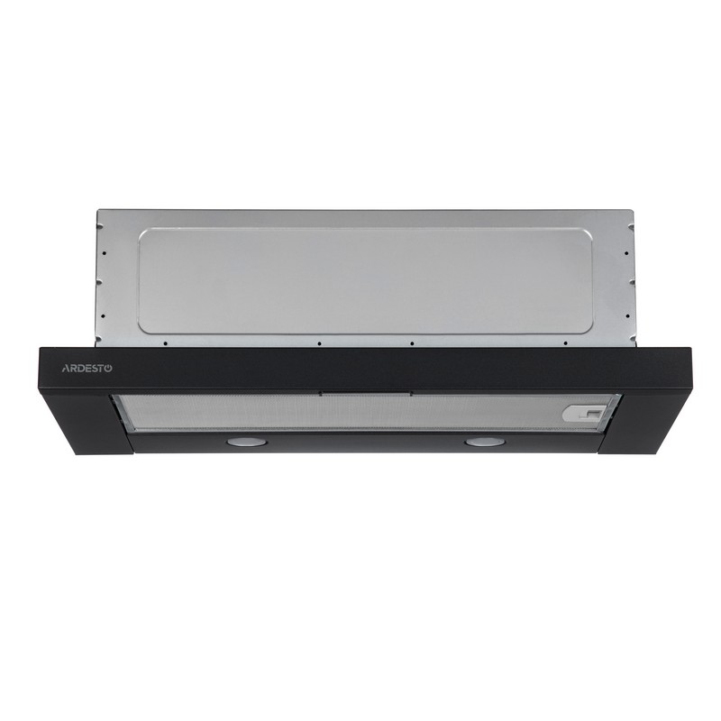 Витяжка телескопічна HT-F700MBL 60см, 450м3ч, чорний Ardesto