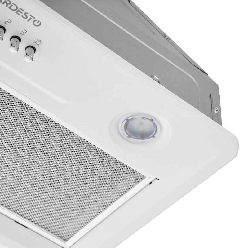 Витяжка вбудована HFI-F700MW 52см, 450м3ч, білий Ardesto Витяжка вбудована HFI-F700MW 52см, 450м3ч, білий Ardesto