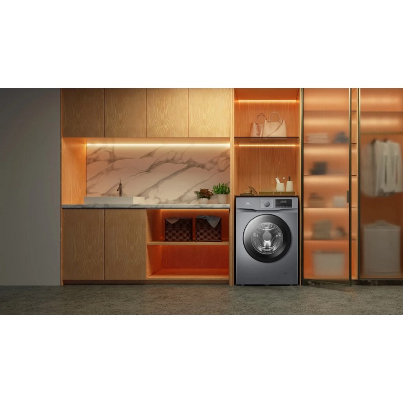 Пральна машина FF1014SA1UA фронтальна, 10кг , 60см, сірий TCL