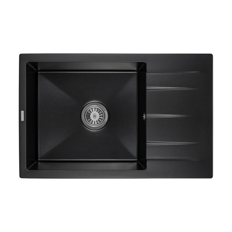 Мийка NAVIA black shine (775*495mm.) граніт Granado Мийка NAVIA black shine (775*495mm.) граніт Granado