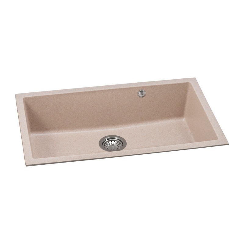 Мийка UNDER TOP XL avena (752*460mm.) граніт Granado