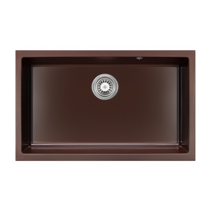 Мийка UNDER TOP XL marron (752*460mm.) граніт Granado Мийка UNDER TOP XL marron (752*460mm.) граніт Granado