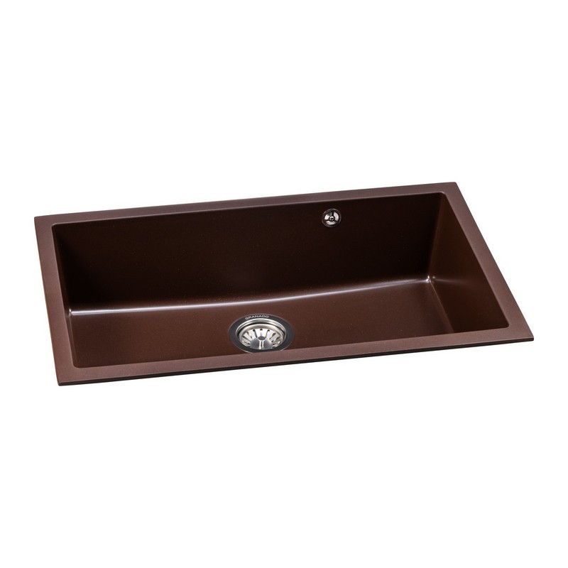 Мийка UNDER TOP XL marron (752*460mm.) граніт Granado Мийка UNDER TOP XL marron (752*460mm.) граніт Granado