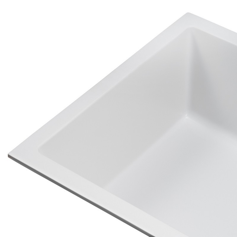 Мийка UNDER TOP XL white (752*460mm.) граніт Granado