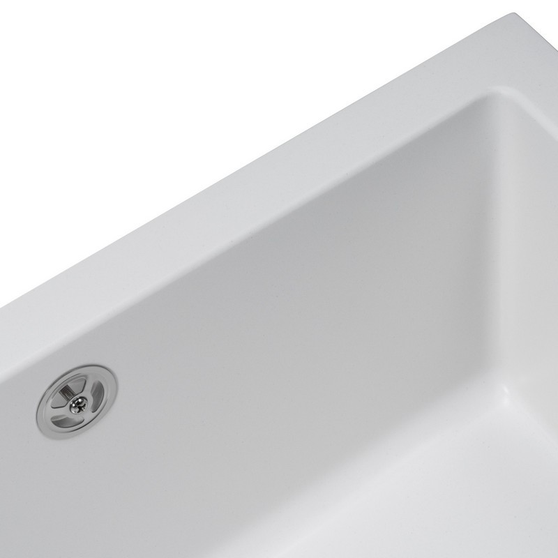 Мийка UNDER TOP XL white (752*460mm.) граніт Granado
