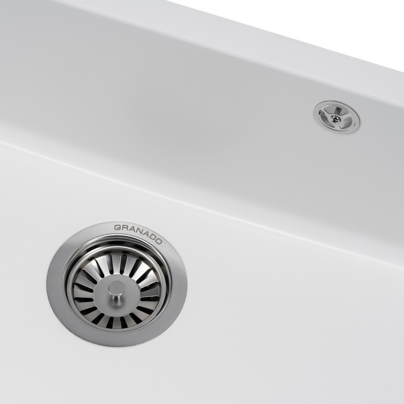 Мийка UNDER TOP XL white (752*460mm.) граніт Granado