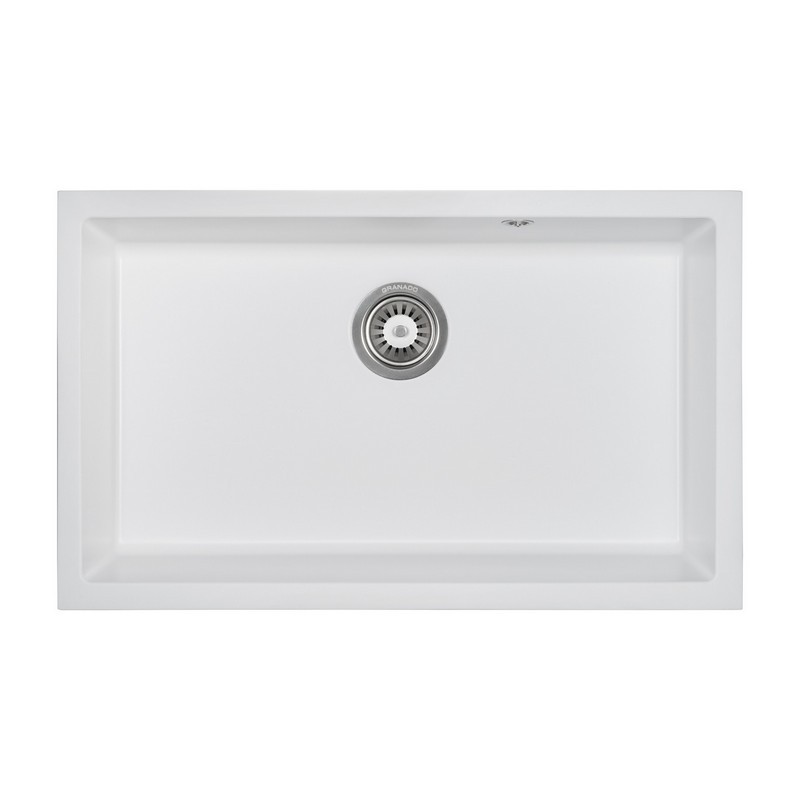 Мийка UNDER TOP XL white (752*460mm.) граніт Granado Мийка UNDER TOP XL white (752*460mm.) граніт Granado
