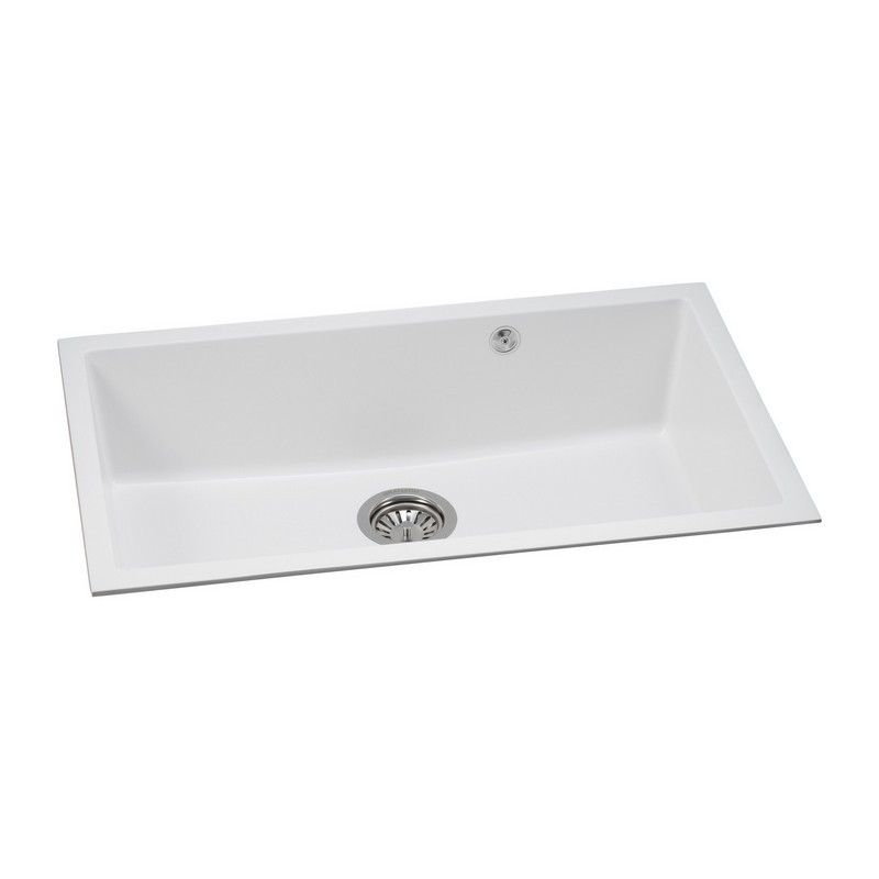 Мийка UNDER TOP XL white (752*460mm.) граніт Granado