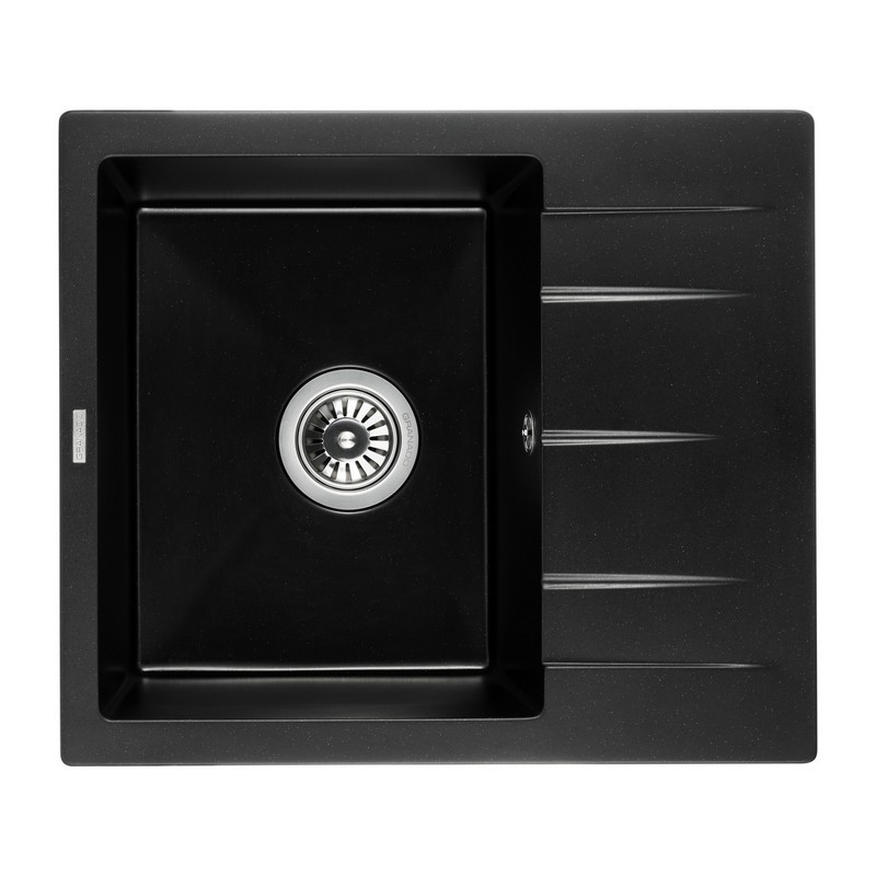 Мийка MADRID black shine (580*500mm.) граніт Granado Мийка MADRID black shine (580*500mm.) граніт Granado