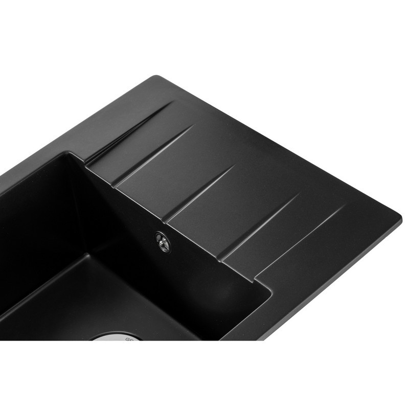 Мийка MADRID black shine (580*500mm.) граніт Granado Мийка MADRID black shine (580*500mm.) граніт Granado