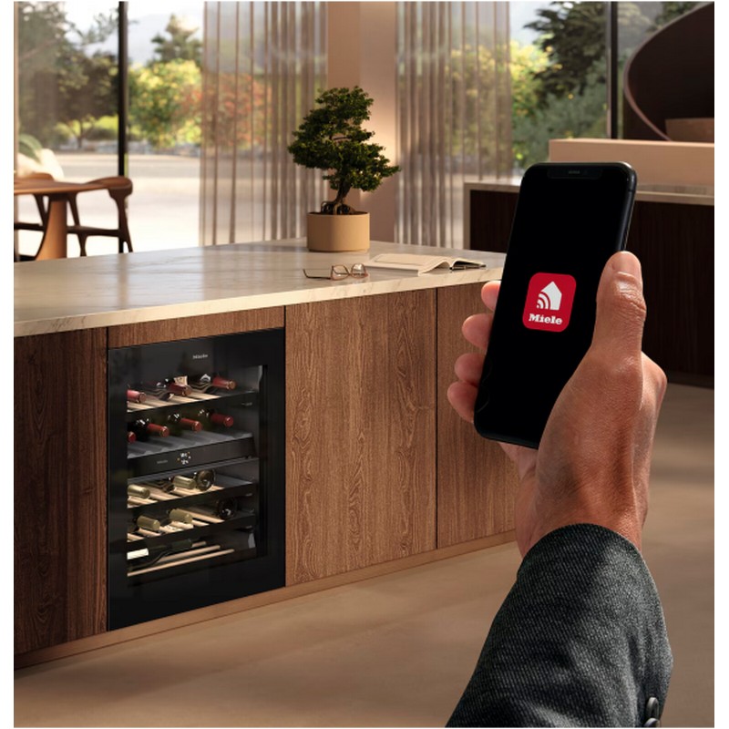 Вбудовуваний винний холодильник KWTUS 7096 E obsw Miele