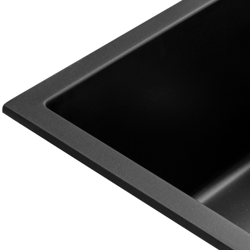 Мийка граніт UNDER TOP MINI black shine (380*440mm.) Granado Мийка граніт UNDER TOP MINI black shine (380*440mm.) Granado