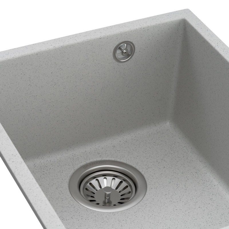 Мийка граніт UNDER TOP MINI gris (380*440mm.) Granado