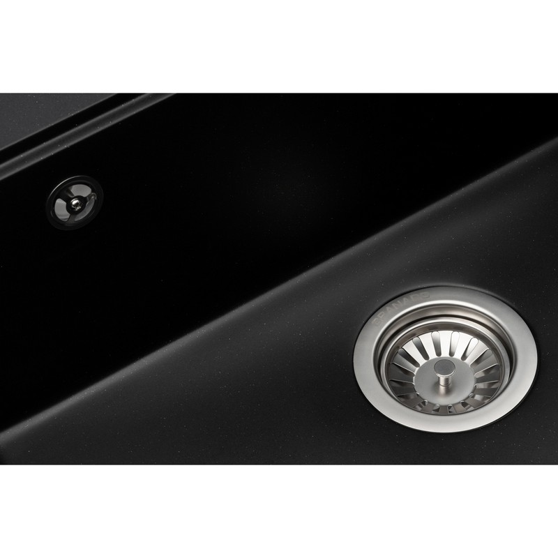Мийка граніт ARTES black shine (650*500mm.) Granado Мийка граніт ARTES black shine (650*500mm.) Granado