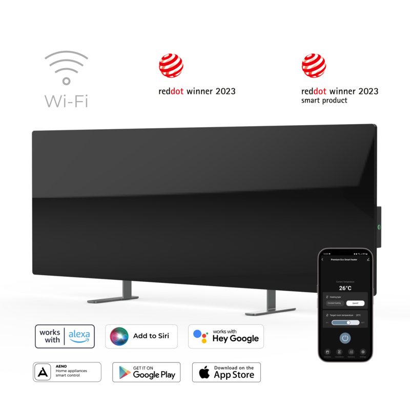 Обігрівач Premium Eco Smart Heater, 700W, GH2S (AGH0002S) AENO
