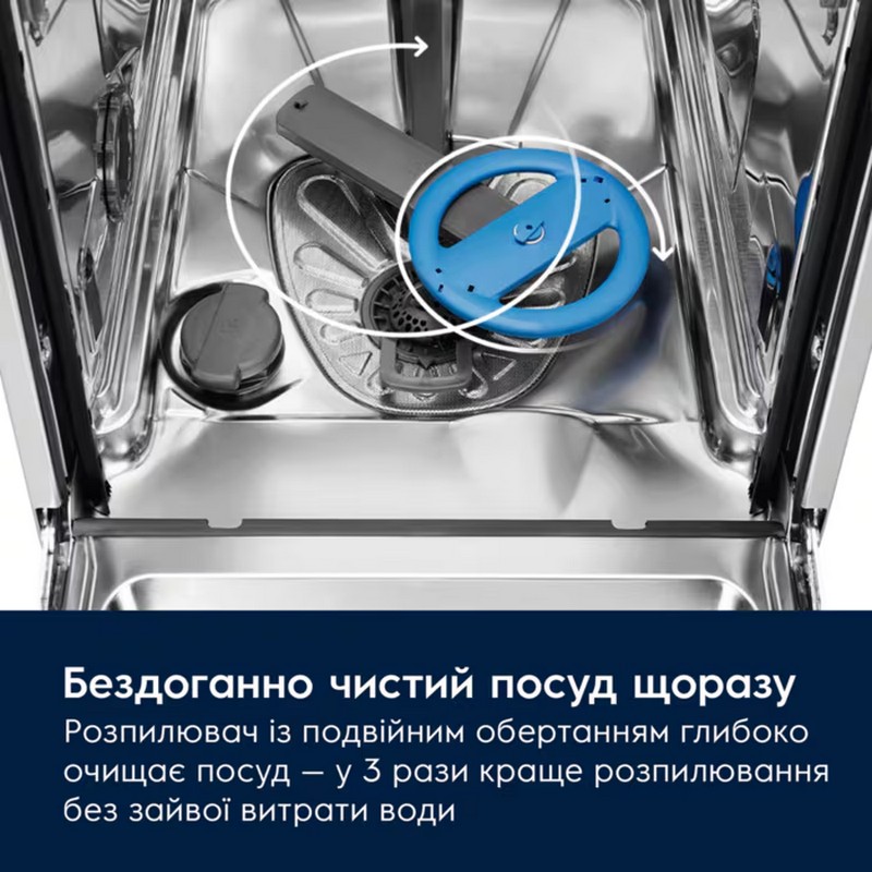 Вбудована посудомийна машина EEM48221L (60см) Electrolux Вбудована посудомийна машина EEM48221L (60см) Electrolux
