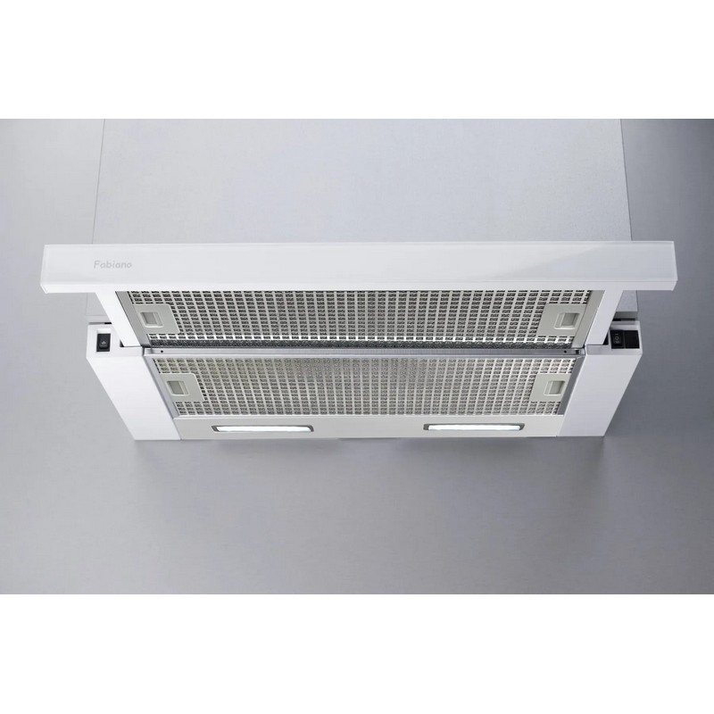 Витяжка телескопічна Neoslim 60 White Glass Fabiano Витяжка телескопічна Neoslim 60 White Glass Fabiano