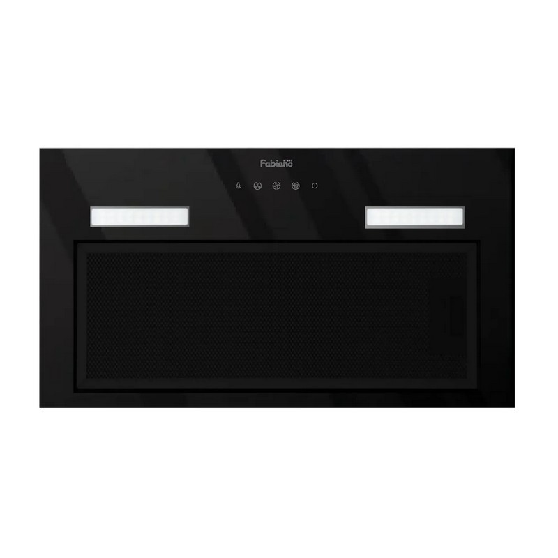 Витяжка вбудована Rino 60 Black glass Fabiano