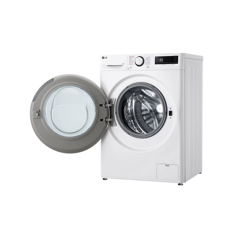 Пральна машина F2Y5FS0W вузька 9кг, 1200, A, 48см, інвертор, білий LG Пральна машина F2Y5FS0W вузька 9кг, 1200, A, 48см, інвертор, білий LG