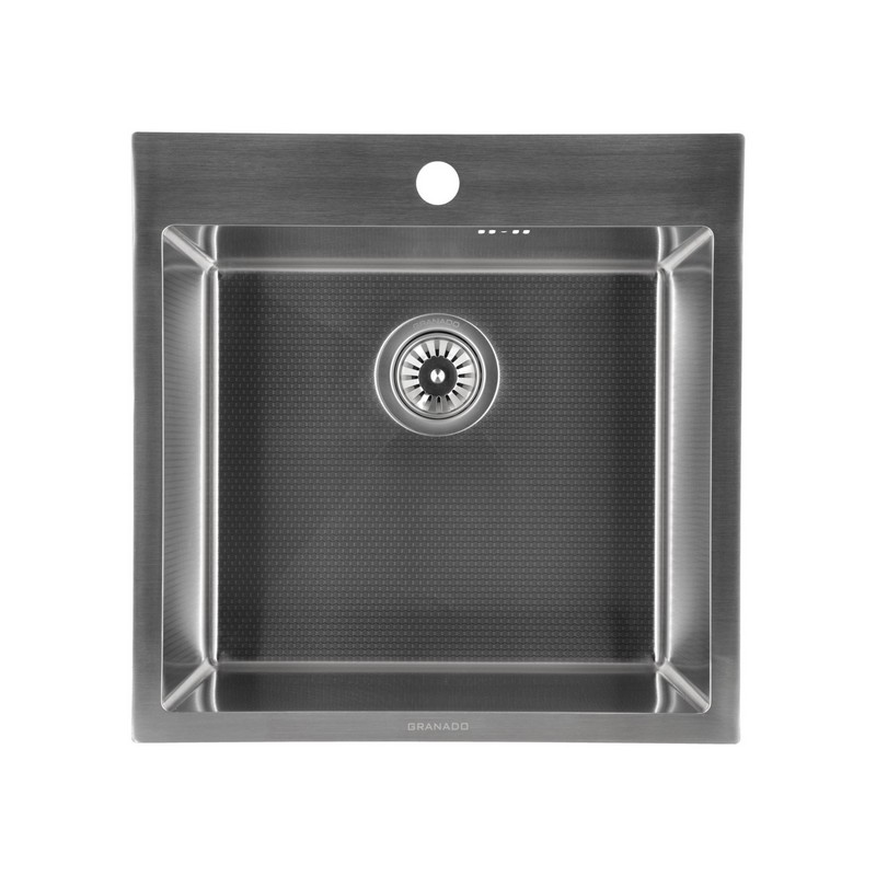 Мийка сталева Galera S304 honeycomb (500*500*220mm) Granado Мийка сталева Galera S304 honeycomb (500*500*220mm) Granado