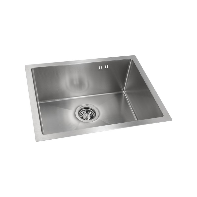 Мийка сталева Under top max STEEL S304 millet (530*430*220mm) Granado Мийка сталева Under top max STEEL S304 millet (530*430*220mm) Granado