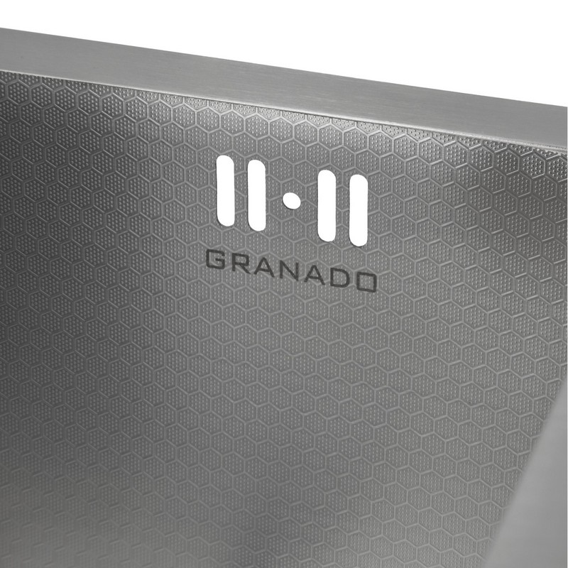Мийка сталева Under top STEEL S304 honeycomb (450*430*220mm) Granado