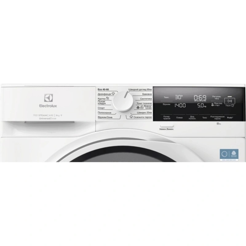 Пральна машина EW7F3494FQU 9кг, білий Electrolux Пральна машина EW7F3494FQU 9кг, білий Electrolux