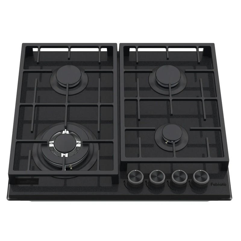 Газова варильна FHG 8244 VGHT Diamond Black Fabiano