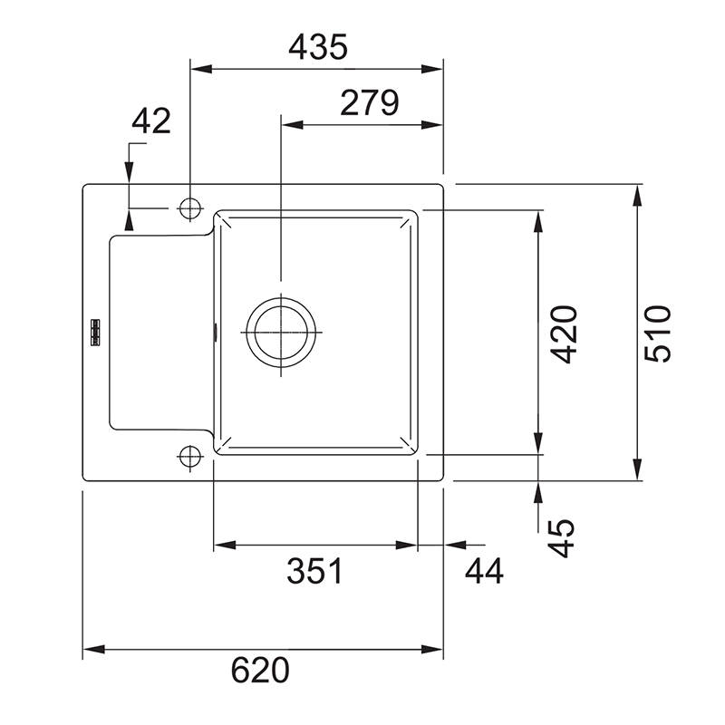 Мойка керамика Fraceram MRK 611-62 кремовый Franke (124.0335.674) Мойка керамика Fraceram MRK 611-62 кремовый Franke (124.0335.674)