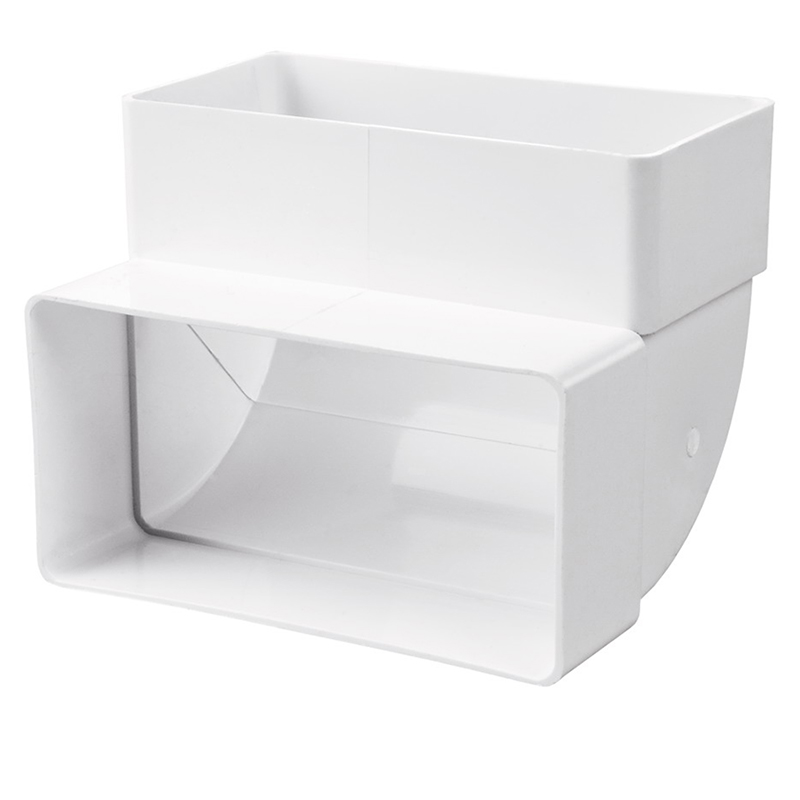 Колено вертикальное 60*120 VENTS (7272)