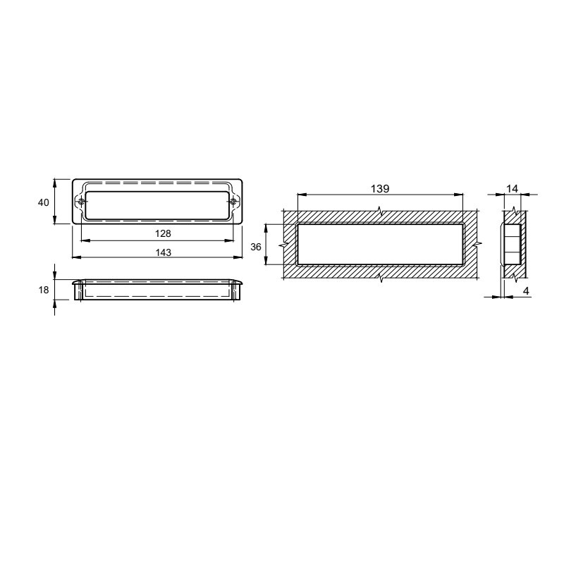 Ручка  Marella CL 15203.143 бронза