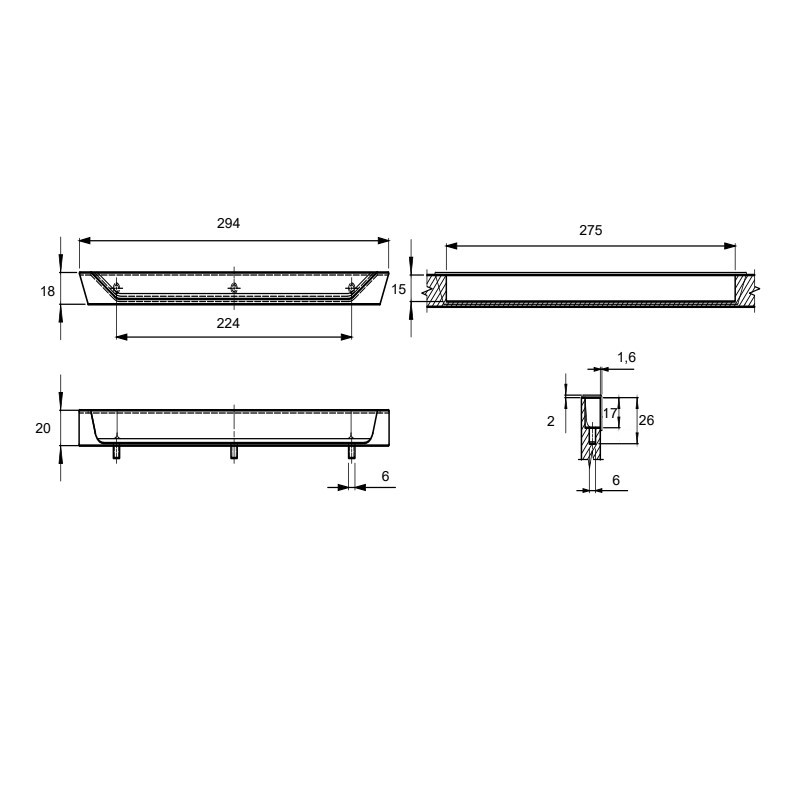 Ручка Marella M 15188.224 черный матовый