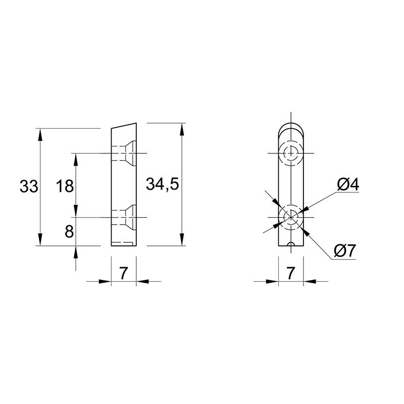Гачок Ferro Fiori M 6020 білий Гачок Ferro Fiori M 6020 білий