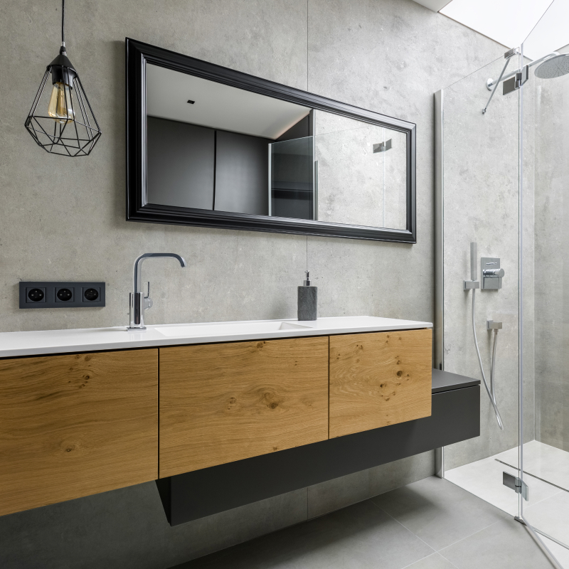 Стінова панель SPC Rocko Tiles R109 PT Конкрітч