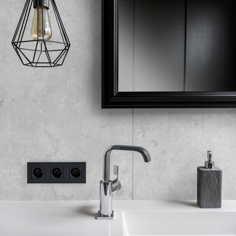 Стінова панель SPC Rocko Tiles R109 PT Конкрітч