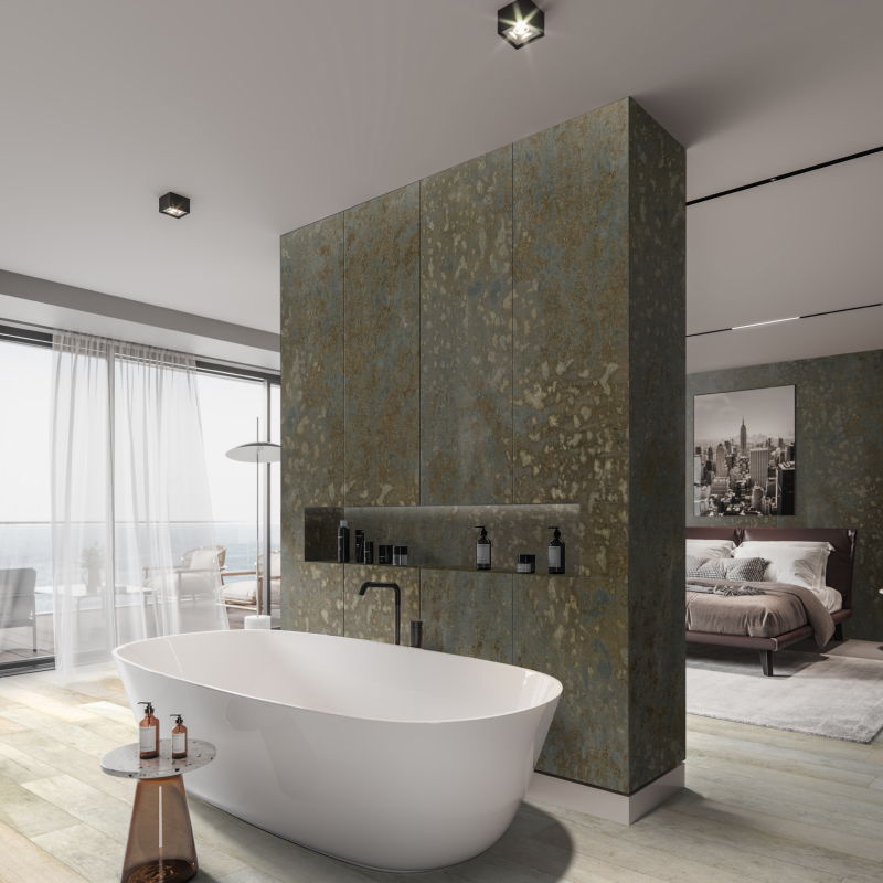 Стінова панель SPC Rocko Tiles R105 PT Коппе Ламера