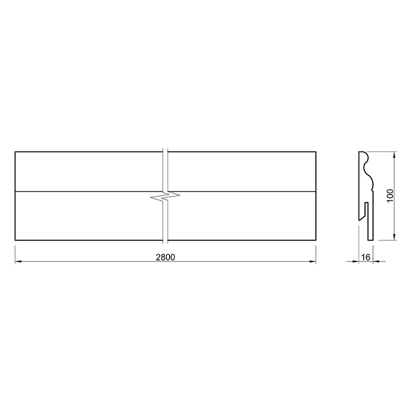 Плінтус MDF AGT SPR-5070 3016 Дейзі рожевий supramat 2800х100х16 мм (уп.8 шт.) Плінтус MDF AGT SPR-5070 3016 Дейзі рожевий supramat 2800х100х16 мм (уп.8 шт.)