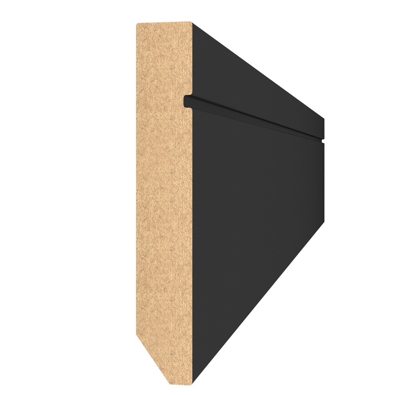 Плінтус MDF AGT SPR-7029 723 Чорний шовк Soft Touch 2800х100х16 мм (уп.6 шт.) Плінтус MDF AGT SPR-7029 723 Чорний шовк Soft Touch 2800х100х16 мм (уп.6 шт.)